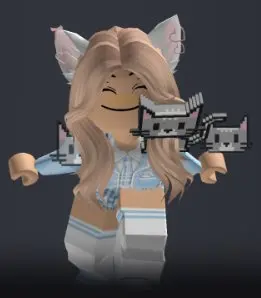 ROBLOX2344//ACCOUNT WITH ACC FOR A GIRL / TOTAL 13K+ RB / NICKNAME Gkintziger12 / 8-BIT TABBY CAT ⸱ 9.5K RAP