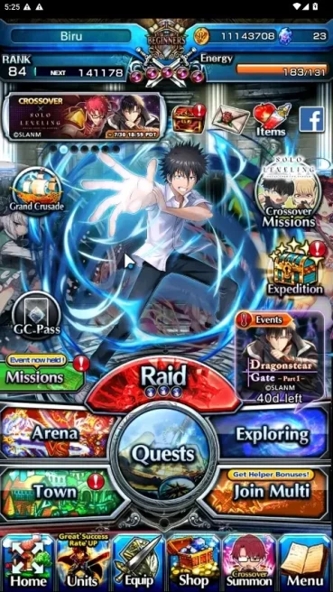 Global|Rank 84|17 Ascend 6 TW|(Touma Kamijo,Chloe,Easter Milim,Konpaku,Hakurei,Shuna)+TW,S Miyu|Lpot 303+50 RGB|Check SS(GS2707)