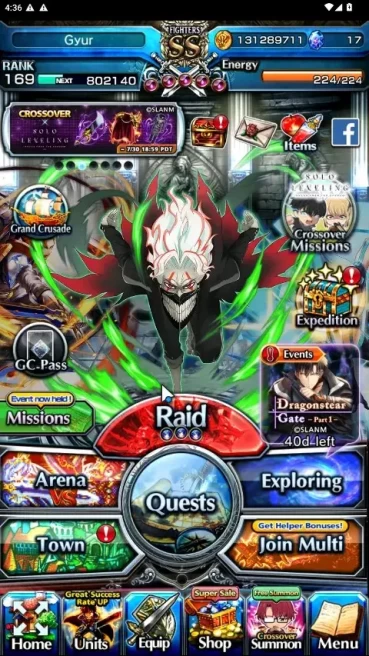 Global|Rank 169|2 SpArt|33 Ascend 17 TW|(Okarun,Houka,2x Shirou,Chloe,Luvia&Rin,LM Isliid,Fen,Etc)+TW|Lpot 492|Check SS(GS2705)