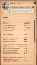 ASIA | 2,55M Total Fame - 7M Silver | T8 Ore Miner Gather Equipment - T7 battleAxe Build |Take Gmail|Check SS|(AO860)