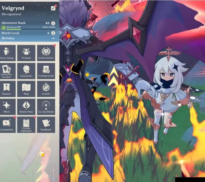 ASIA|AR 49|All Unset|3 Limited + 3 (*5Weapon)|Mavuika,Durin+Sign,Xilonen|Mc Male|Take Mail|Check SS|GI7012