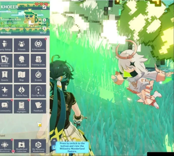 ASIA|AR 56|Rate ON|2k Primo|4 Limited + 2 (*5Weapon)|Mavuika,Skirk,Furina,Kinich|Mc Male|Reoni ON|Take Mail|Check SS|GI7011