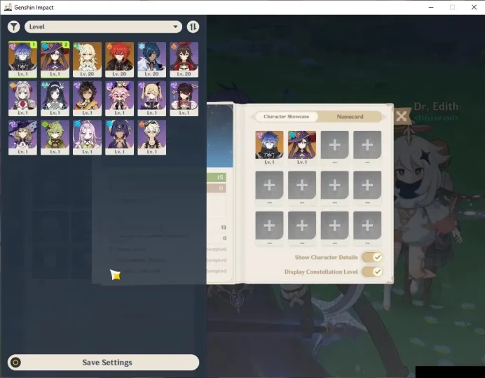 ASIA | Starter Acc with Flins| AR 15| BD Unset| 1 Limited+Diluc,Mona| Mc Female| Low Explore Map| TakeMail| CheckSS(GI7021)