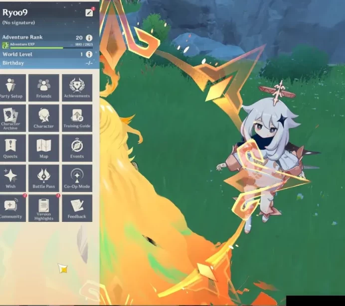 ASIA | Starter | AR 20 | BD Unset | 1 Limited [Mavuika] +Tighnari | Mc Male | Low Explore Map | Take Mail | Check SS (GI7017)