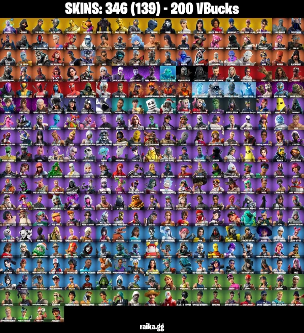 [ALL PLATFORMS] 346 SKINS | GALAXY | IKONIK | MERRY MINT AXE | TAKE THE L | ELITE AGENT | WORLD CUP | GOLD MIDAS | GALACTIC DISC | LEVIATHAN AXE