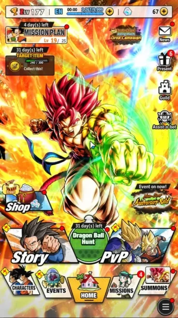 192M TP|LV177|3UL+5LR+34LL|SSG SS Gogeta,Turles,SS Goku|SS Trunks(Teen)&Gohan,SSG Shallet,Broly:Fury,Bardock,etc|Android|DBL1096