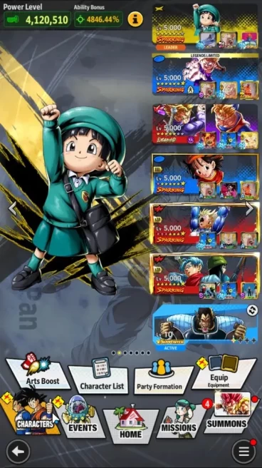 192M TP|LV177|3UL+5LR+34LL|SSG SS Gogeta,Turles,SS Goku|SS Trunks(Teen)&Gohan,SSG Shallet,Broly:Fury,Bardock,etc|Android|DBL1096