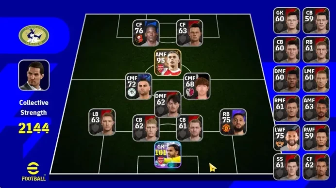Android|ShowTime David Raya,TFFC26 Lionel Messi,Lamine Yamal,Trending LeandroTrossard,Highlight Enzo F.|PES2026|Take Mail|EF1991