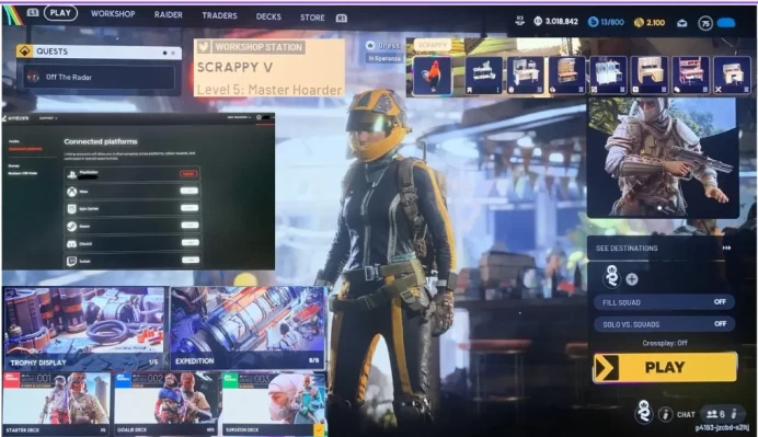 Lvl 75 + extra stash + 66 BL / Torque outfit / 2 100 tokens / 123 weapons (IV) / 6m credits / og owner / endgame ready