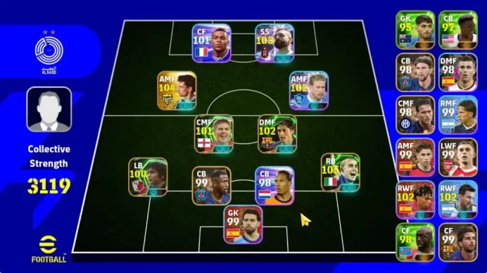Android|Epic Fabio Cannavaro,Roberto Baggio,Edmilson,Show Time Mohammed Salah,Kevin De Bruyne,Etc|PES2026|Check SS|EF2003