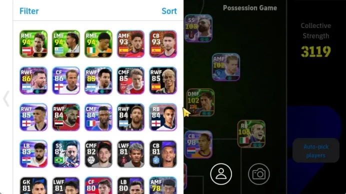 Android|Epic Fabio Cannavaro,Roberto Baggio,Edmilson,Show Time Mohammed Salah,Kevin De Bruyne,Etc|PES2026|Check SS|EF2003