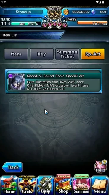 Global|Rank 114|1 SpArt|31 Ascend 13 TW|(SMiyu,Shirou,Shadow,Chloe,Fen,Evileye,Sanageyama,Illya,Etc)+TW|Lpot 658 40 RGB|(GS2709)