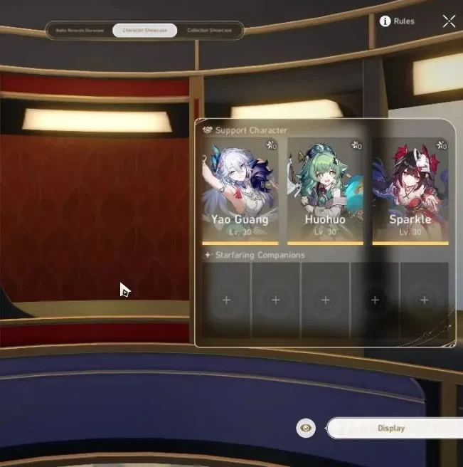ASIA|TL 20|3 Limited| Yao Guang, Sparkle, Huohuo |Jarilo VI|Male MC|Take Mail|Check SS|(HSR7604)