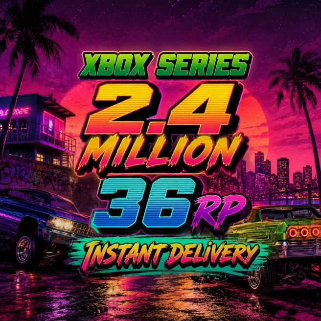 XBOX Series X/S Edition | 2.4 million | 36 RP | Full Access Account | Instant Access | Fast Delivery | GCLD1449