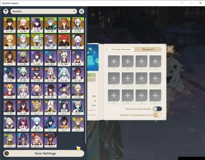 ASIA|AR 55|8 Limited +3(*5 Weapon)|Neuvilette,Arlecchino,Kazuha,Nahida,Raiden,Zhongli,etc|Mc Male|Take Mail|CheckSS|GI6882