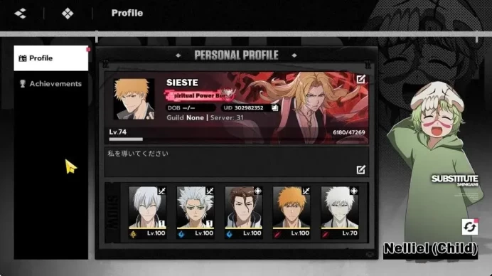 NuverseSEA|LV 74|12 SSR[ToshiroB1,GinB1,Aizen,IchiBan,UrahB1,ByakuB2,IkkakuB1,Ichigo IH]+Stamp,Grimjow,etc|11Sign|Google|BSR1227
