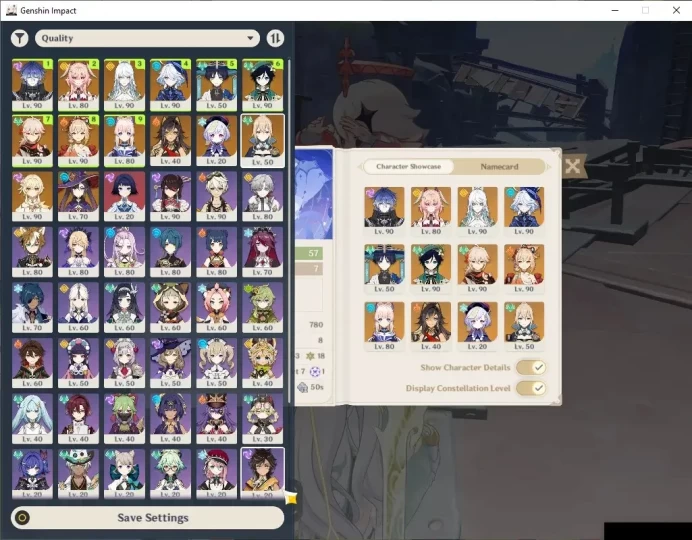 ASIA|AR 57|14 Intertwined Fate|9 Limit + 9 (*5Wep)|(Zibai,YoimiyaC1)+Sign,Flins,Linnea,etc|Mc Female|Take Mail|Check SS|GI7049