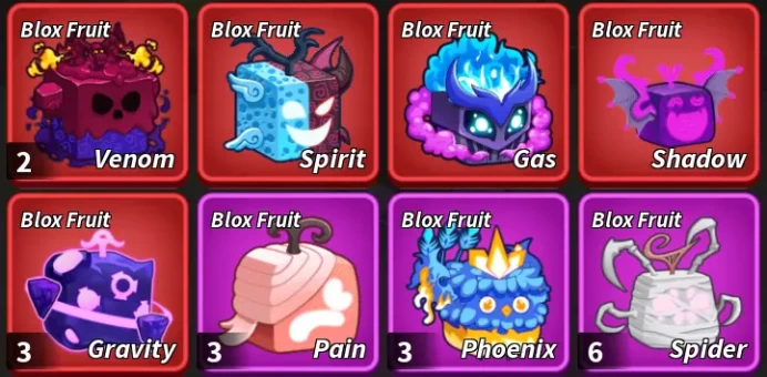ROBLOX2392//ACCOUNT WITH PERM DOUGH,MAGMA,LIGHT,FLAME /30M BOUNTY /6 V4 RACES /5 GAMEPASSES /6 FRUIT STORAGES /2697 LVL