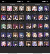 1839 - All Platform - EU - Level 70 - 40 Character 18 5'star - 4 Light Cone 5'star - Cyrene - Sparkle - Acheron - Firefly - Bronya - Kafka