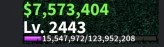 ROBLOX2393//ACCOUNT WITH PERM DRAGON,KITSUNE,YETI,TIGER,GAS,BUDDHA /2 GAMEPASSES /4 FRUIT STORAGES /2443 LVL