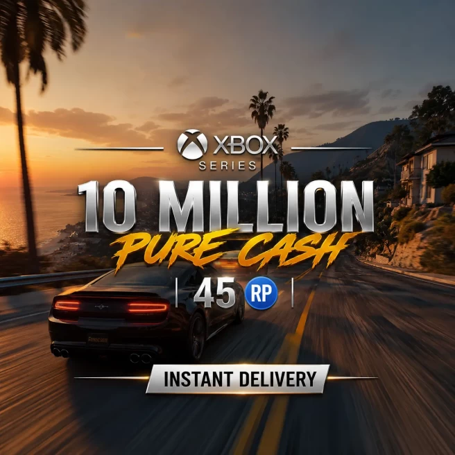 XBOX Series X/S Edition | 10 million Pure Cash | 45 RP | Full Access Account | Instant Access | Fast Delivery | GCLD1482