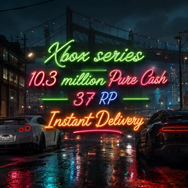 XBOX Series X/S Edition | 10.3 million Pure Cash | 37 RP | Full Access Account | Instant Access | Fast Delivery | GCLD1483