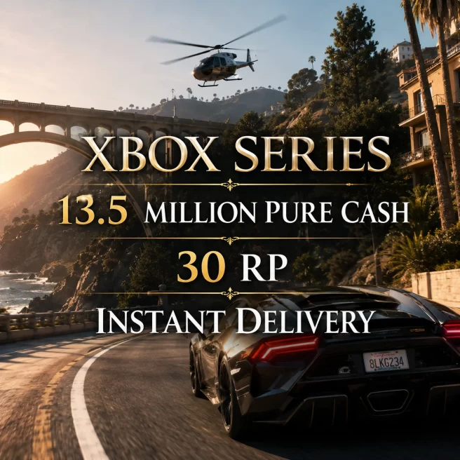 XBOX Series X/S Edition | 13.5 million Pure Cash | 30 RP | Full Access Account | Instant Access | Fast Delivery | GCLD1488