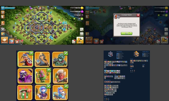■TH:15 (37%) ■Heroes: K53 Q50 W21 C23 P42 ■EE:2 ■Skins:9 ■BH:10 ■Full Access ■Instant Delivery ■A7199 __________________________________________
