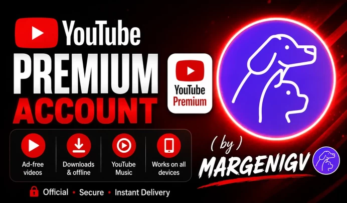 1 MONTH PREMIUM ACCOUNT - ADS FREE PRIVATE - FULL ACCESS - INSTANT DELIVERY