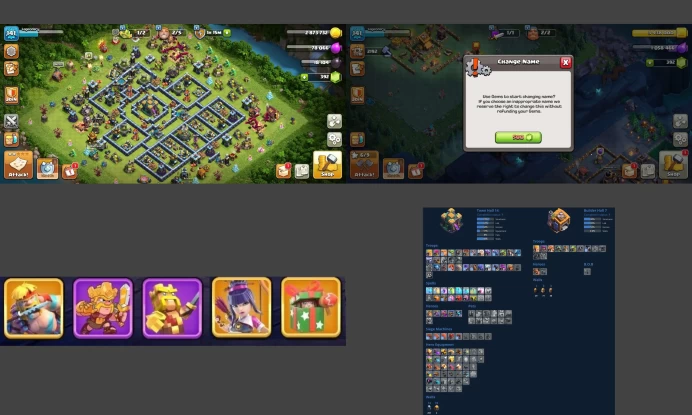 ■TH:14 (58%) (GemValue:$8082) ■Heroes: K49 Q68 W38 C25 P46 ■EE:4 ■Skins:5 ■BH:7 ■Full Access ■Instant Delivery ■A7206 __________________________