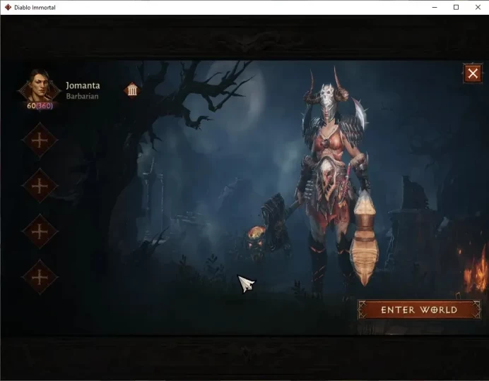 NA - Chains of Honor|CS ON|Lv60(360)|Barbarian|CR 28k|Reso 375|Paragon Maledictor|Hell III|Take Mail|CheckSS(DI1346)
