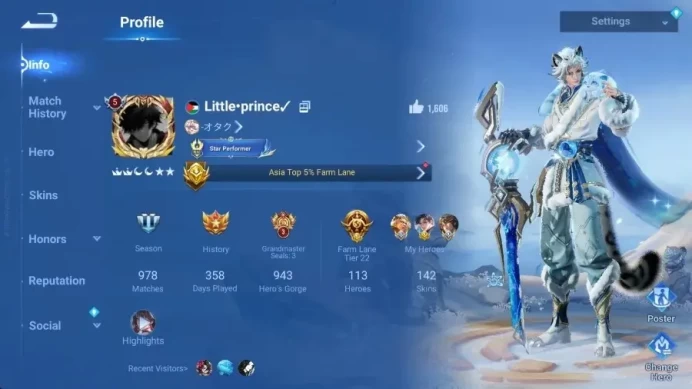 Global|113H 142S|SXD [Hou Yi&Nuwa]|4 Legend [Dun,Hou Yi,Wukong,Lady Sun]|Limit Shouyue|Frozen Shi|TakeMail Check SS HOK464B
