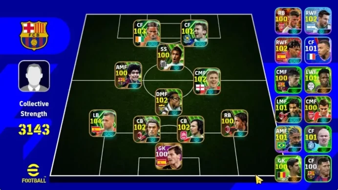 Android|Legendary Casillas,Epic Drogba,Jordi Alba,Gerrard,Edgar Davids,Paolo Maldini,Diego Maradona,etc|PES2026|TakeMail|EF2025