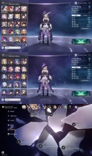 1843 - All Platform - EU - Level 66 - 41 Character 21 5'star - 4 Light Cone 5'star - Castorice - Hysilens - Hyacine - Saber - Acheron