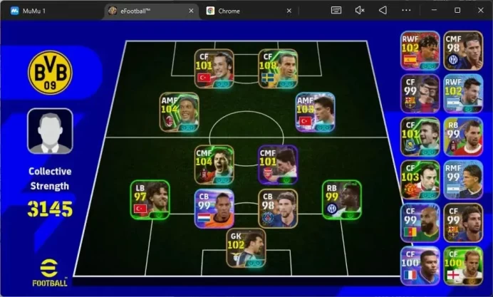 Mobile|PW 3145|Epic Shevchenko,Peruzzi,Ibrahimovic,Gerrard,Berbatov,Mansiz Etc|SHW Yamal,Messi,Yildiz|2026|Check SS EFB1943B