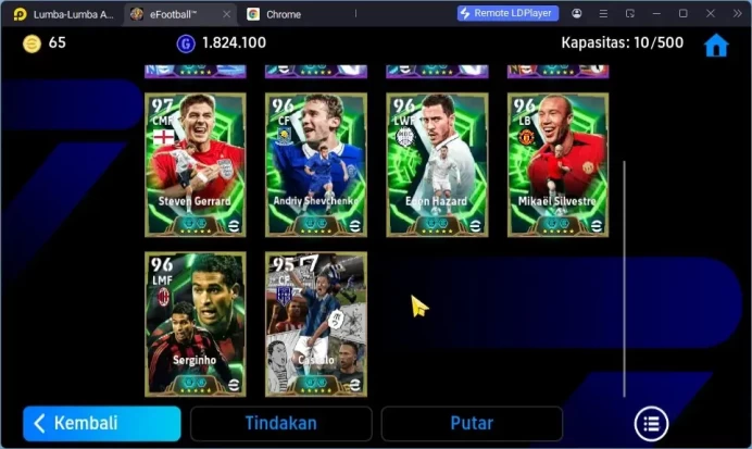 Mobile|PW 3148|Epic Gerrard,Shevchenko,Hazzard,Silverste,Serginho,Castolo|SHW Messi,Nunez,Olmo,Yamal|2026|Check SS EFB1945B