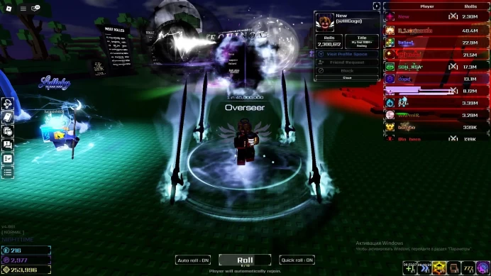 ROBLOX2531//ACCOUNT WITH BSS 2 MYTHIC BEE 38 BEES 10 HIVE Sol s RNG 2 3 ROLLS A LOT OF AURAS UPGRADING IN MANY GAMES