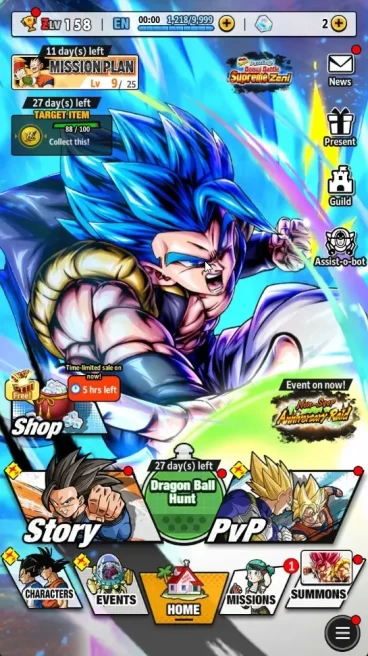Global | Lvl 158|13,4M Total Power|2 CC|2 UL|1 LR|LR Trunks (Teen) & Gohan|UR SS Goku,SSGSS Gogeta | Check SS DBL882B