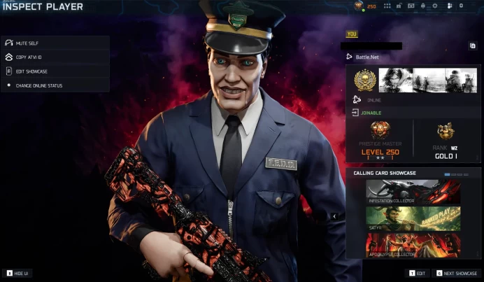 BO7 Purchased | Prestige Master / Level 250 ◈ 30 Apocalypse ◈ 30 Infestation Camos ◈ All Guns Maxed ◈ Rank Ready ◈ 2 Bundles ◈ 60 Operators
