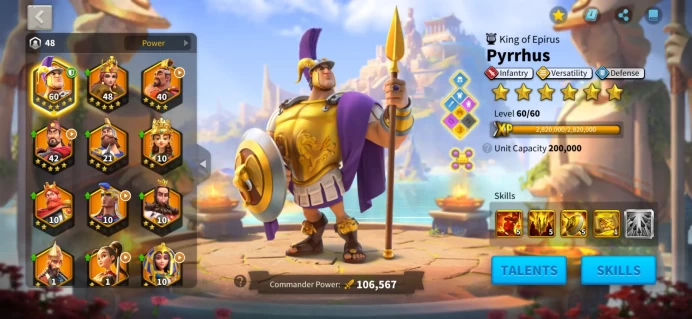 20M Power - Ready to Migrate to Offseason 'Season 2' up to KD 4029 - VIP 11 - Pyrrhus 5551, 5321 Cao Cao - 94 Days Speedup - 1Bn Resources #492