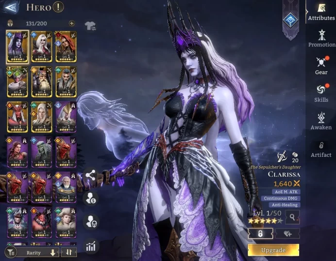 WOR44//Gu Shi Clarissa Yovar Ardea Arrogant 53 6 12 75000 40000 2 rude card