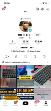 Instanly Delivery/ Monetized 35K Real Followers+230K Real Likes Account/ Creator Rewards Program Activated/ Live Stream/ Full Access