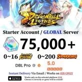 IOS 75,000+ Chrono Crystal Accounts - Automatic Delivery - Bandai ID Login