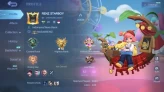 Hero 57|Skin 98|Highest Glory62|Sanrio Chang'e&Floryn,Dragon Tamer Kimmy,P.Ace Fanny,2 Meowkin,2 SABER,2 BLAZING,4 Epic|MLBB2308