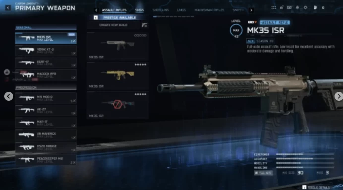 Prestige Master - Level 56+ - All Rewards Unlocked - 30 Guns Max - Meta Guns Include - Legit Hard Grind - Stacked Account - Instant Deliver