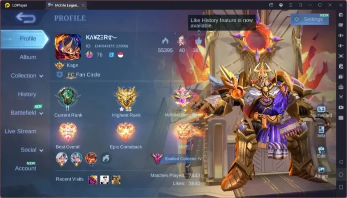 Global|Hero 133|Skin 334|Exalted|Legend Johnson|Naruto Suyou|HxH Cecillion|SV Benedetta|NexusSEA Thamuz|More Check SS ML2334B