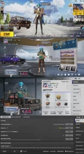 1900 - IOS Android - Level 62 - 2 Set Full Godzilla - Xsuit Level 1 - Upgrade Car - High Metich - 17Guns Upgrade - M16 Blood Bones - Akm Codebre