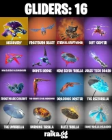 17 skins | Galaxy | Pyreheart | Chappell Roan | Wonder Onesie | Lt. Winter | Synthesis | Explorer Emilie | Skull Raider | The Order (Reforged) |