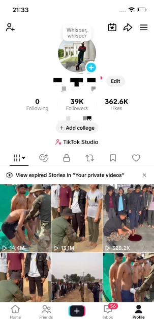 Instanly Delivery/39K Real Followers+360K Real Likes/ Creator Rewards Program Activated/ Live Stream/ Full Access