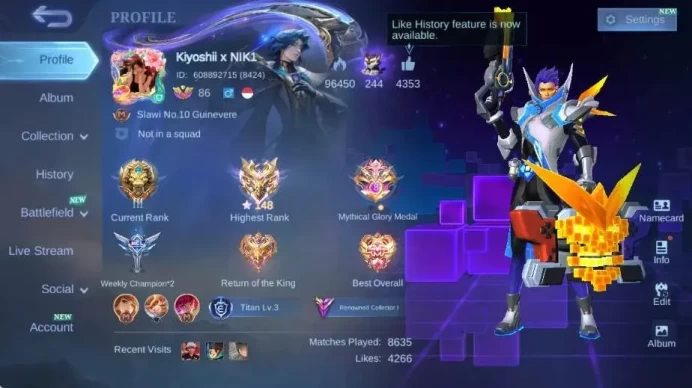Global|Skin 312|Renowned|PRIME Granger,Sanrio Floryn,Collector Natalia+Granger|More Check SS ML2337B